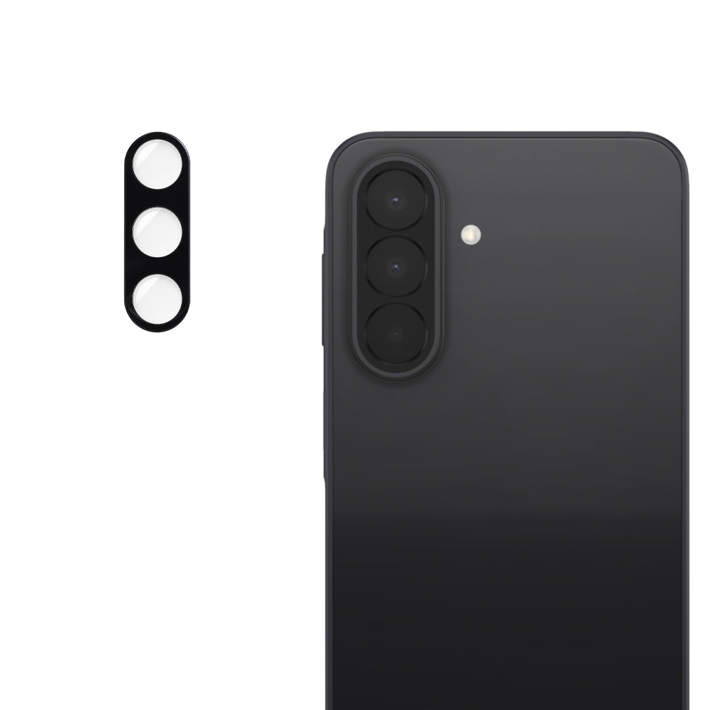 Techsuit beschermfolie voor de achtercamera van de Samsung Galaxy A27 5G, gehard glas, zwart