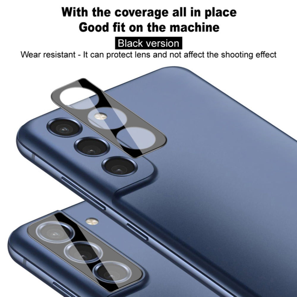 Beschermfolie Techsuit voor de achtercamera van Samsung Galaxy A37 5G, Gehard Glas, Zwart
