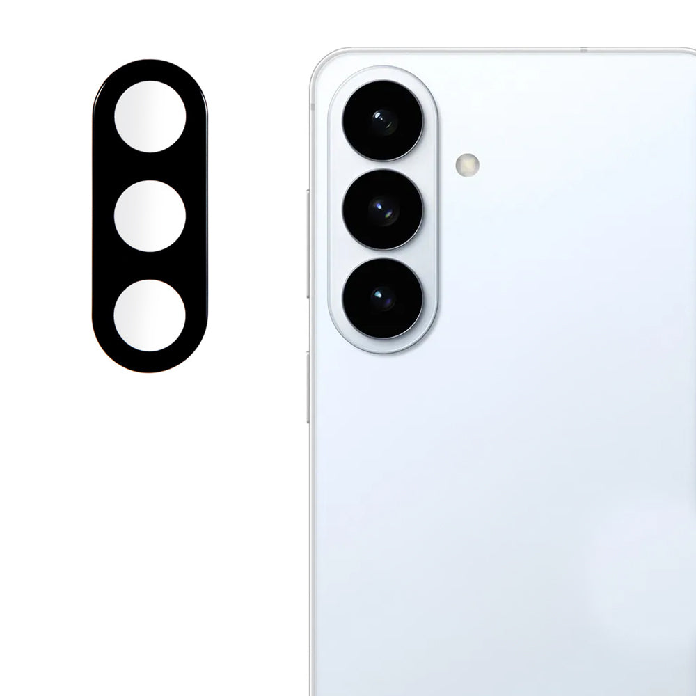 Film de protection pour caméra arrière Techsuit pour Samsung Galaxy S26 S942, Verre Trempé, Noir