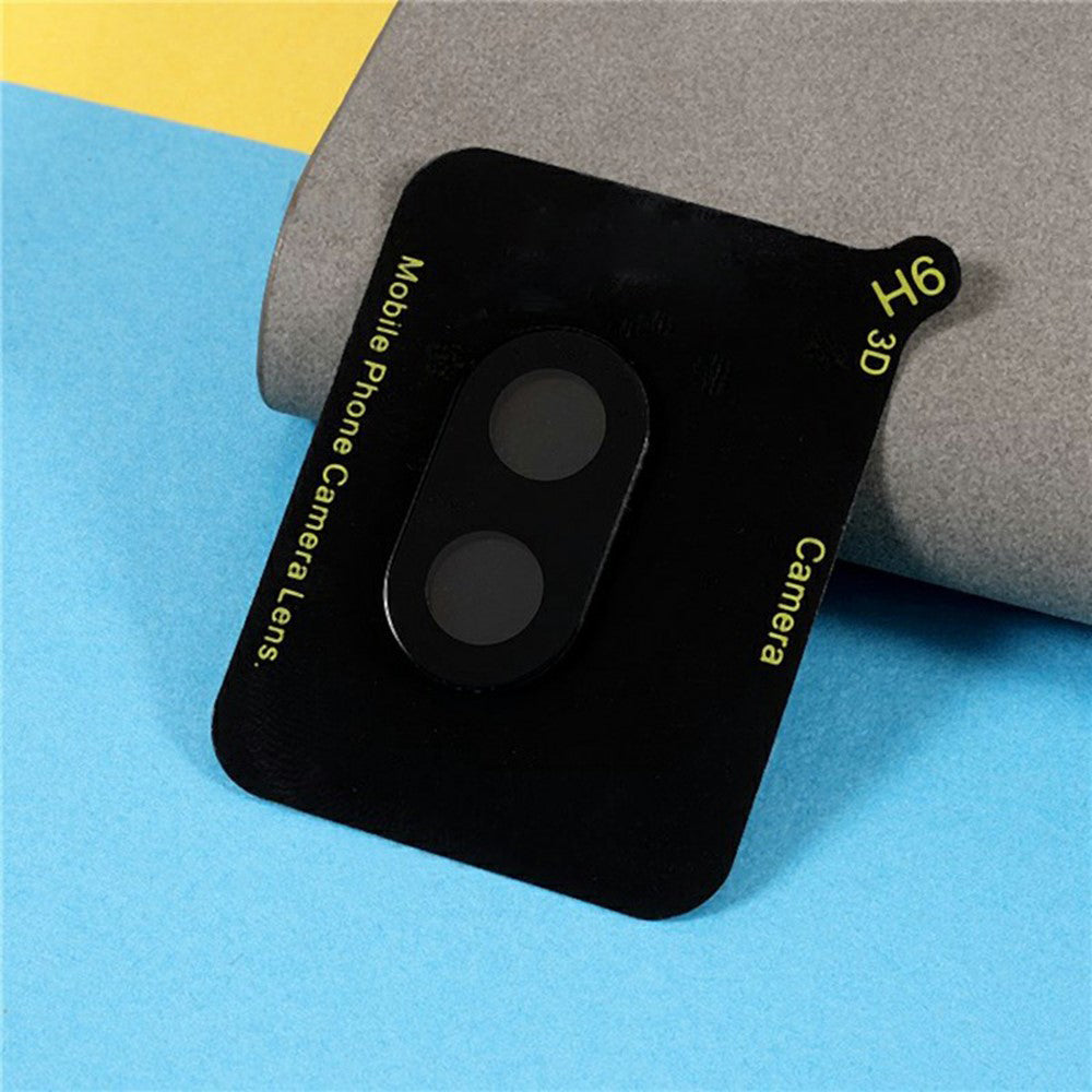 Film de protection pour caméra arrière Techsuit pour Samsung Galaxy Z Flip8 F776, Verre trempé, Noir