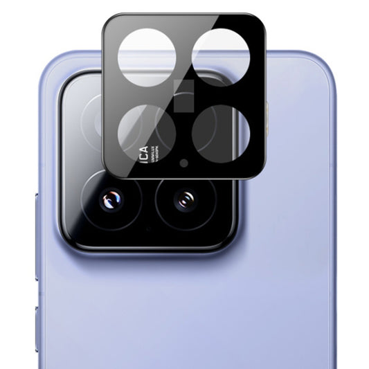 Techsuit Achtercamera Beschermfolie voor Xiaomi 15, Gehard Glas, Zwart