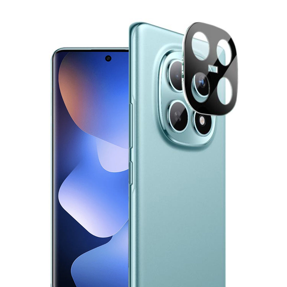 Beschermfolie Techsuit voor de achtercamera voor Xiaomi Poco M8 / Redmi Note 15 5G, Gehard Glas, Zwart
