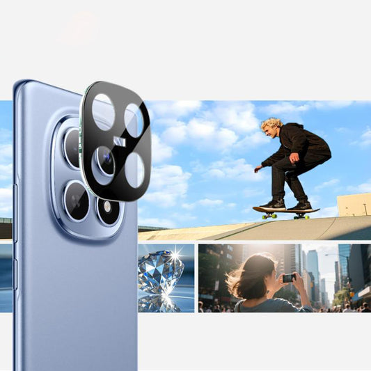 Film de protection pour caméra arrière Techsuit pour Xiaomi Poco M8 / Redmi Note 15 5G, Verre Trempé, Noir