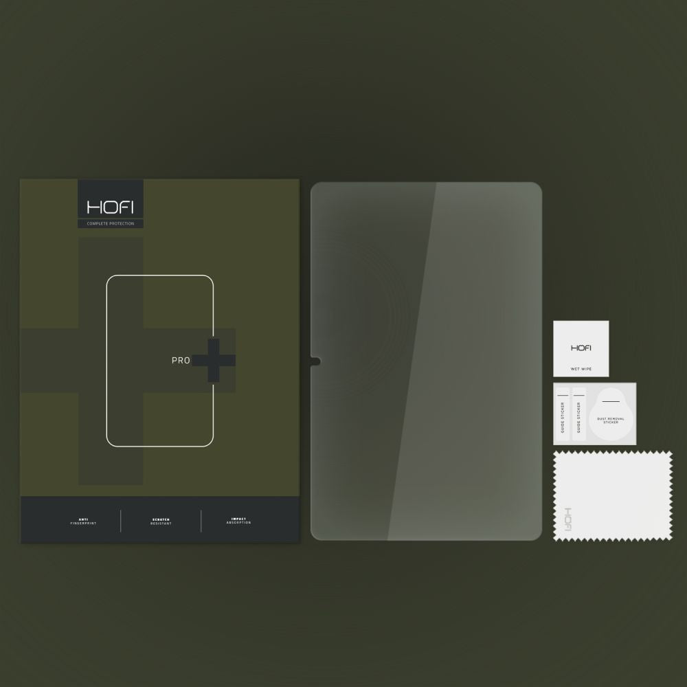 HOFI PRO+ schermbeschermfolie voor Samsung Galaxy Tab S10 FE / S9 FE / Tab S9, gehard glas, volledige lijm