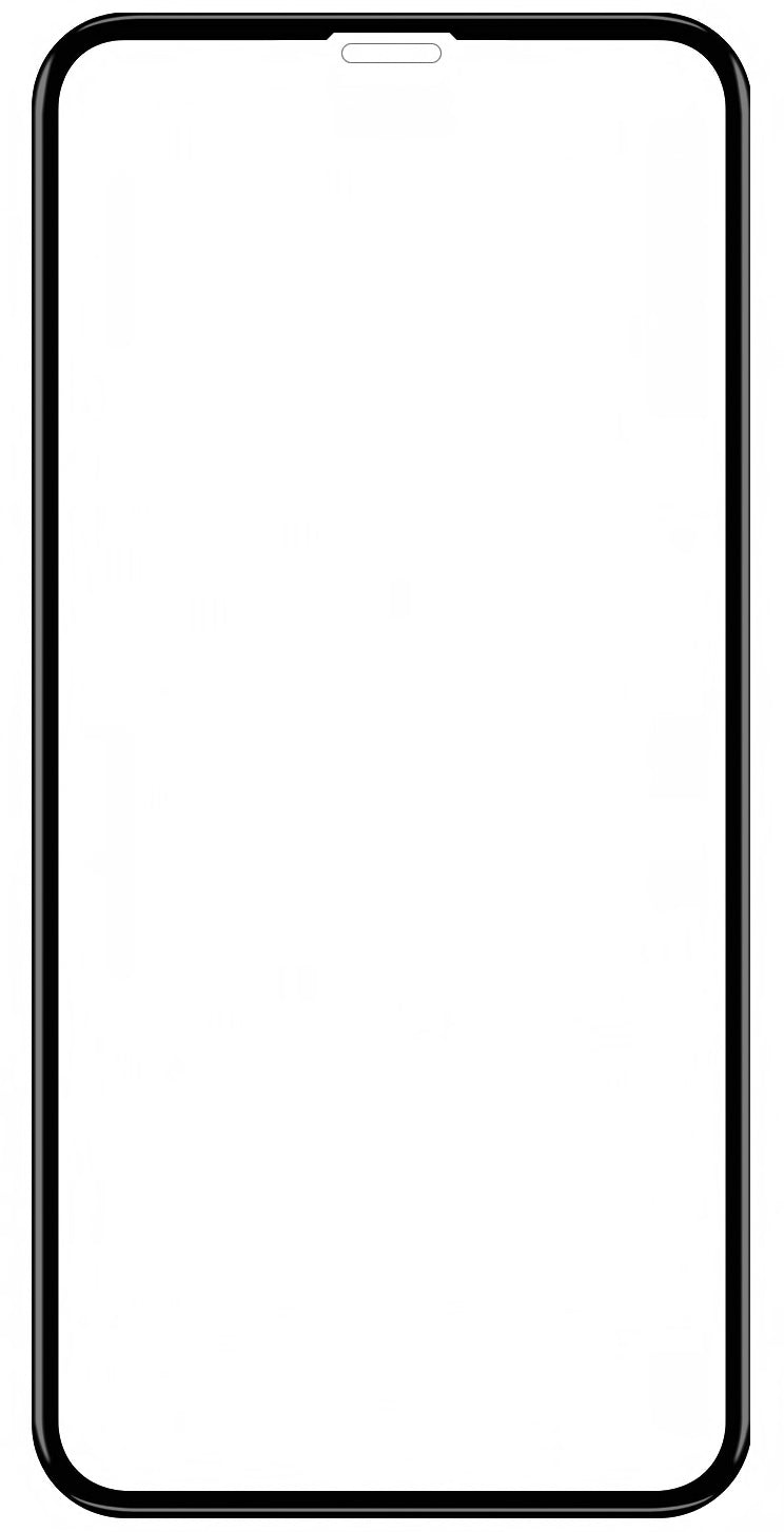 Veason Screen Protector for Apple iPhone 11/XR, Glass Shielded, Full Glue, 6D, Black