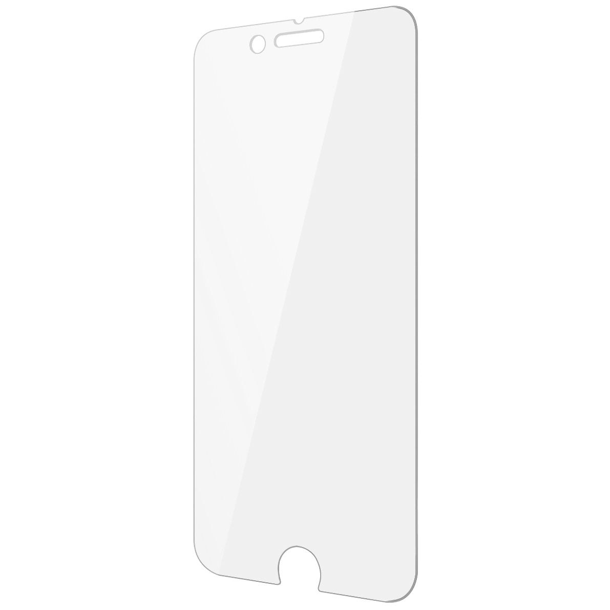 BLUE Shield Displayschutzfolie für Apple iPhone SE (2022) / SE (2020) / 8 / 7, Glas abgeschirmt, Vollverklebung, Case Friendly