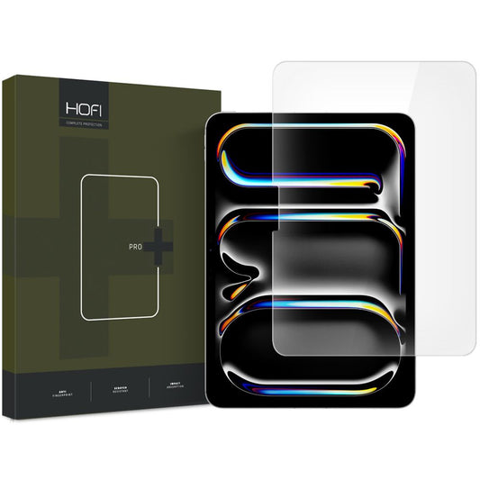 Protection d'écran HOFI Glass PRO+ pour Apple iPad Pro 11 (2024), Verre blindé, Full Glue, 2.5D