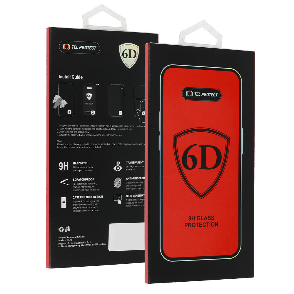Film de protection d'écran OEM pour Samsung Galaxy S26 Plus S947, Verre Trempé, Collage Complet, 6D, Noir