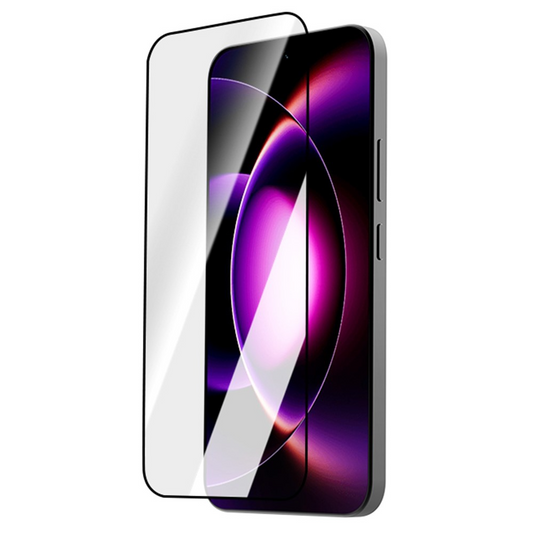 Lereach schermbeschermfolie voor Xiaomi 17T Pro, gehard glas, volledige lijm, zwart