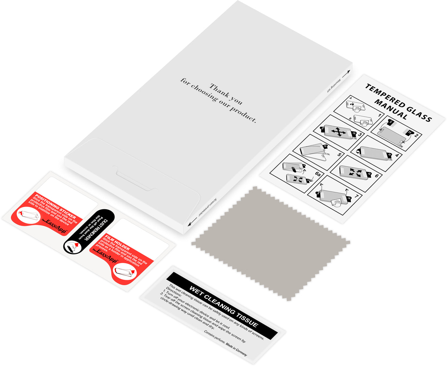 BLUE Shield Screen Protector for Samsung Galaxy A34 A346, Shielded Glass, Full Glue, Case Friendly, Black