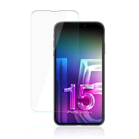 3MK FlexibleGlass schermbeschermfolie voor Apple iPhone 15, Flexibel Glas, Volledige Lijm