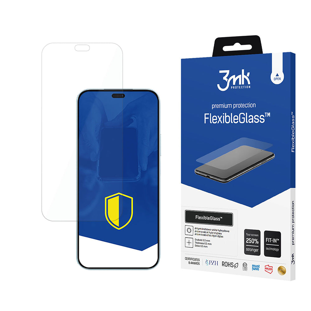 Film de protection d'écran 3MK FlexibleGlass pour Honor 200 Lite, Verre Flexible, Collage Complet