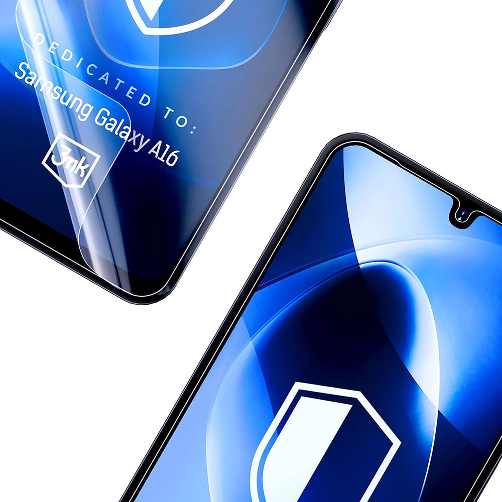 Schermbeveiligingsfolie 3MK FlexibleGlass voor Samsung Galaxy A26 A266 / A16 5G A166 / A16 4G A165 / M16 M166, Flexibel Glas, Volledige Lijm