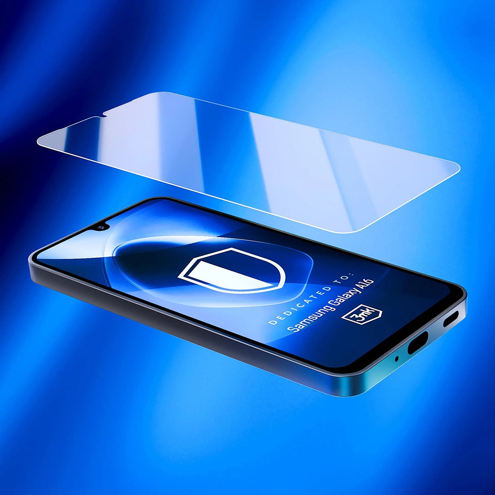 Schermbeveiligingsfolie 3MK FlexibleGlass voor Samsung Galaxy A26 A266 / A16 5G A166 / A16 4G A165 / M16 M166, Flexibel Glas, Volledige Lijm