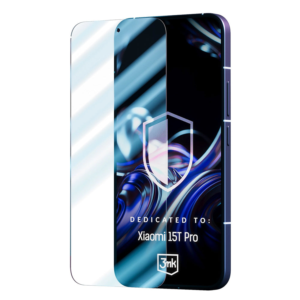 Beschermfolie Scherm 3MK FlexibleGlass voor Xiaomi 15T Pro, Flexibel Glas, Volledige Lijm