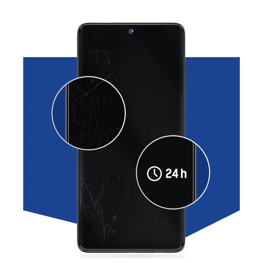 3MK HardGlass Displayschutzfolie für Honor 400 Smart 4G / 400 Smart 5G, Sicherheitsglas, Vollkleber