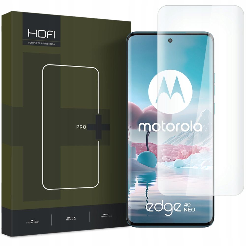 Film de protection écran HOFI PRO+ pour Motorola Edge 40 Neo, Verre Trempé, Colle UV