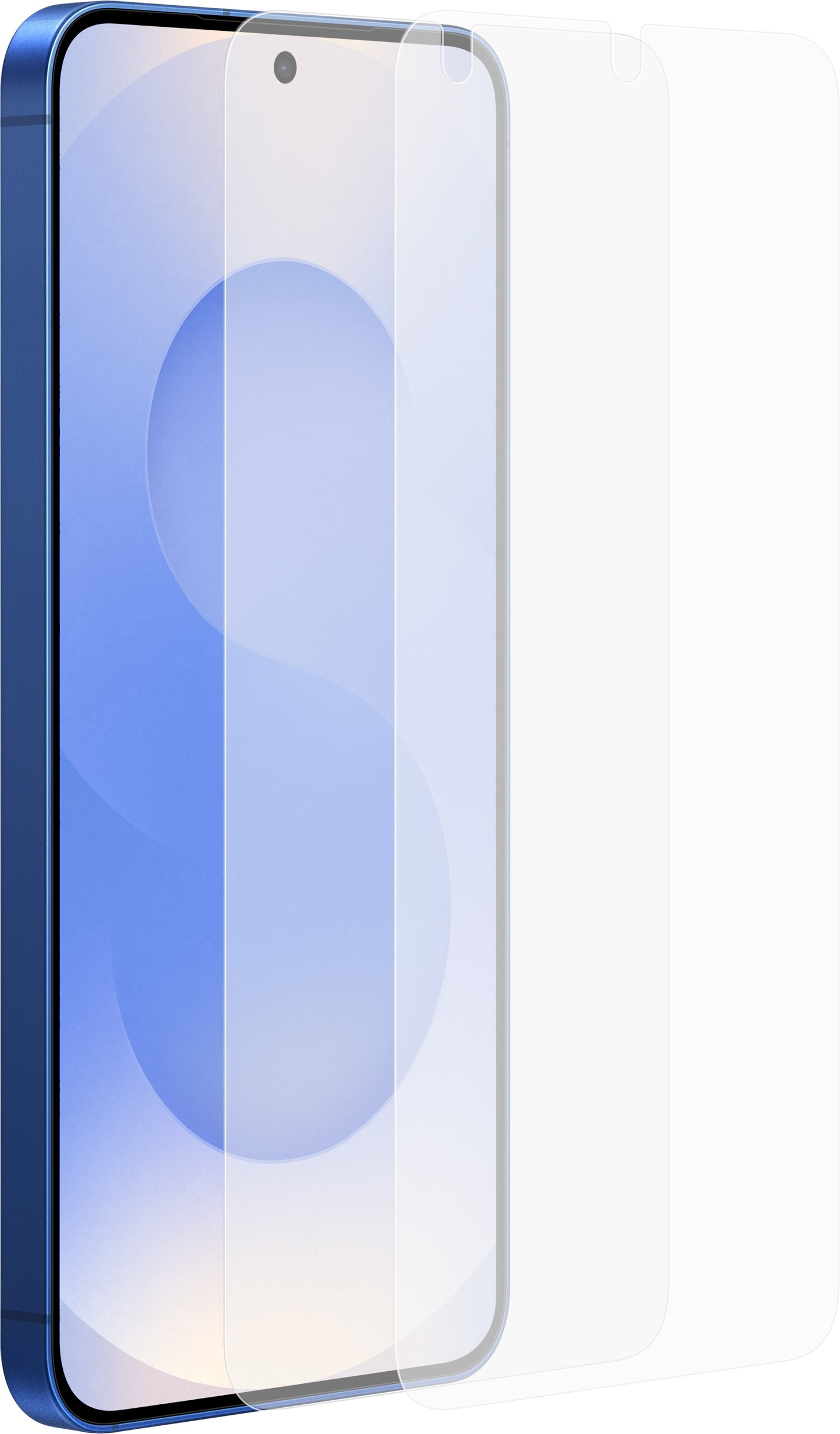 Beschermfolie Anti-reflecterend Scherm voor Samsung Galaxy S25 S931, Plastic, Set van 2 stuks EF-US931CTEGWW