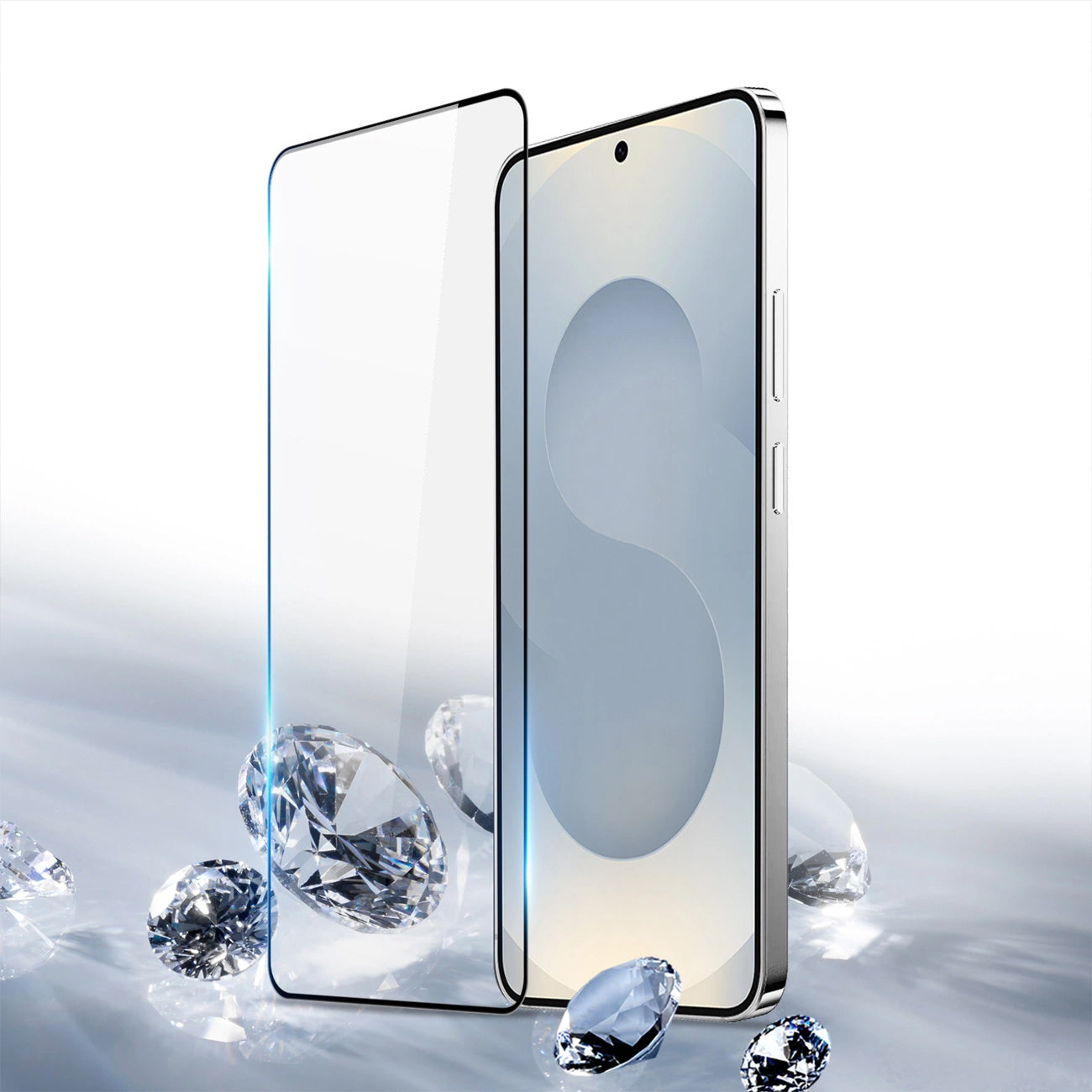 Privacy Screen Protector DUX DUCIS voor Samsung Galaxy S25 S931, Gehard Glas, Edge Glue