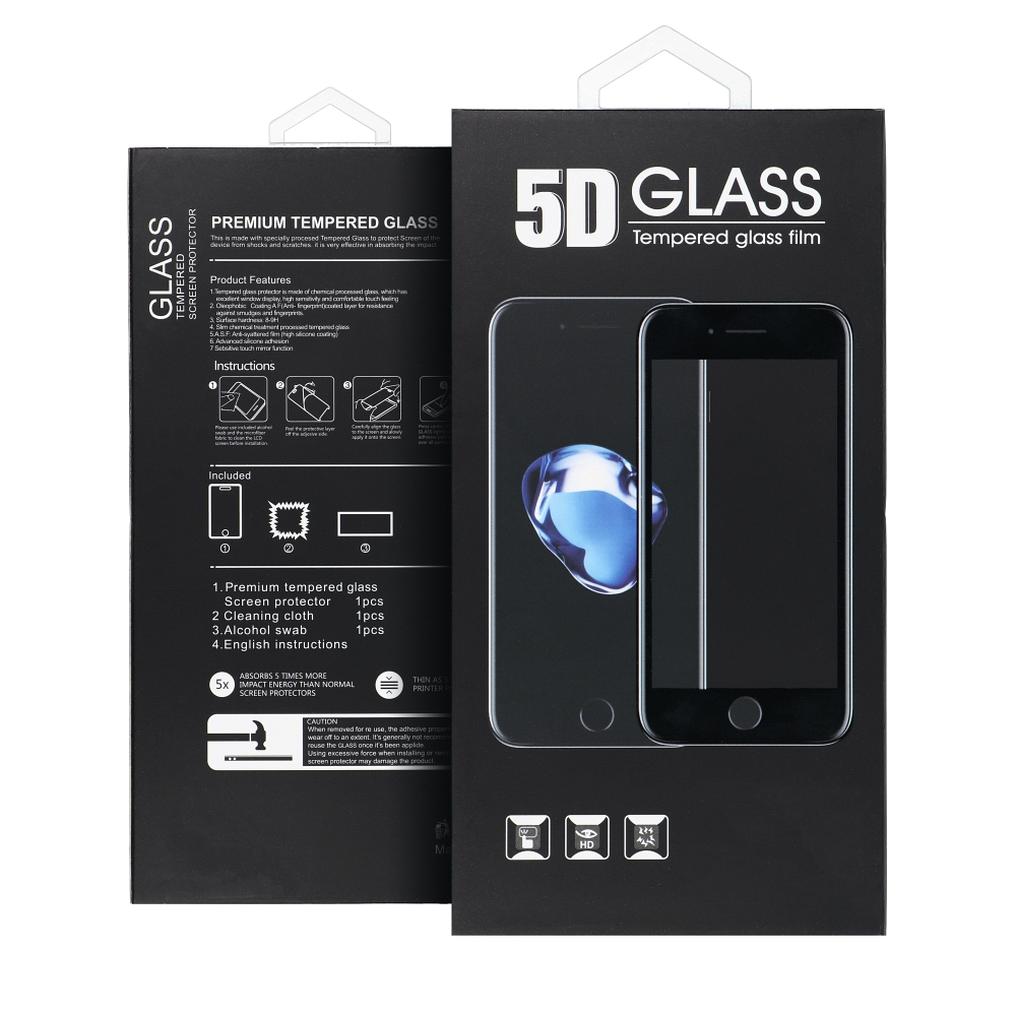 OEM Privacy-Displayschutzfolie für Apple iPhone 18 Pro Max, gehärtetes Glas, Full Glue, 5D, Schwarz