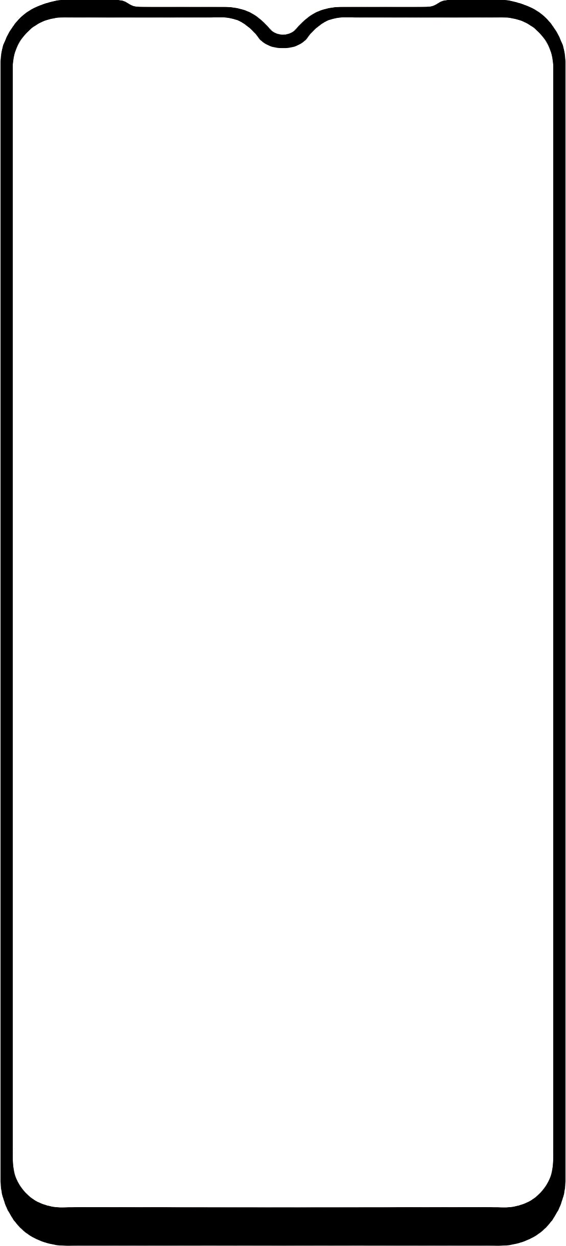 BLUE Shield Displayschutzfolie für Samsung Galaxy A13 A135 / A13 5G A136, Glasschutzfolie, Vollverklebung, Case Friendly, Schwarz