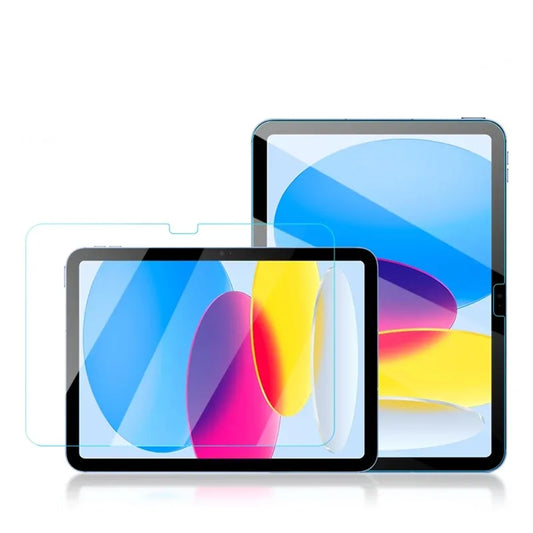 Clear Lito Classic schermbeschermfolie voor Apple iPad (2025) / (2022), gehard glas, volledige lijm, 2.5D