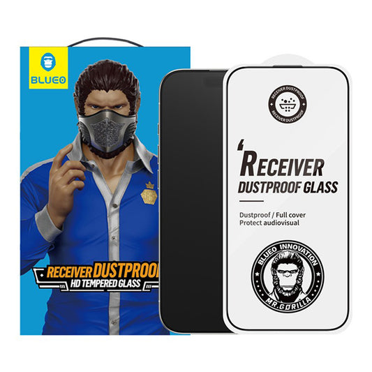 Beschermfolie Blueo Anti-Dust HD Applicator Pro voor Apple iPhone 17 Air, Gehard Glas, Volledige Lijm