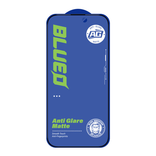 Blueo Anti-Glare Displayschutzfolie für Apple iPhone 11 Pro / XS / X, gehärtetes Glas, Vollklebung, Schwarz