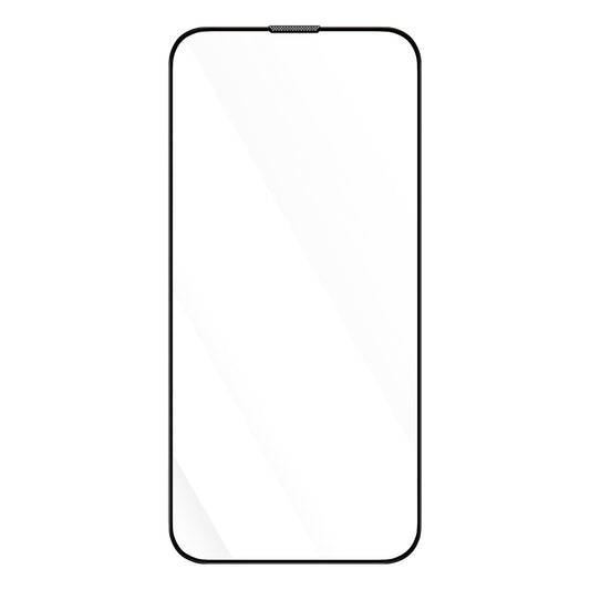 Blueo Anti-Reflective HD Screen Protector Film for Apple iPhone 17e / 16e / 14 / 13 Pro, Tempered Glass, Full Glue, Black