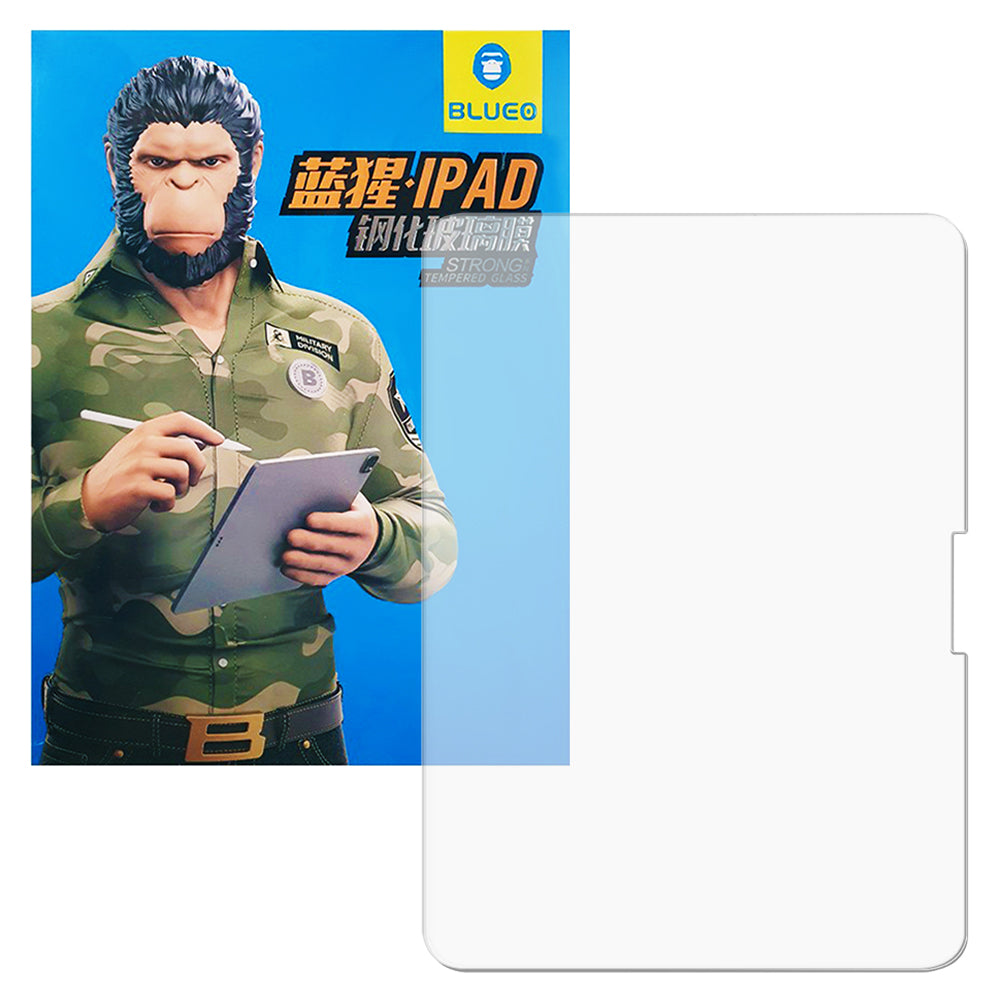 Film de protection d'écran Blueo HD pour Apple iPad Air 11 (2024), Verre trempé, Collage intégral
