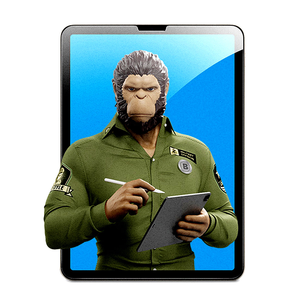 Film de protection d'écran Blueo Special Writing pour Apple iPad 10.2 (2021) / 10.2 (2020) / 10.2 (2019), Plastique