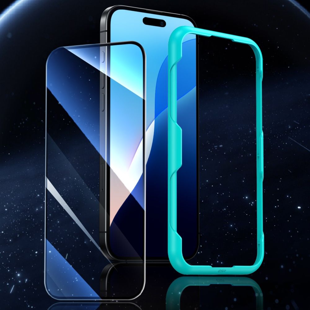 ESR Screen Protector for Apple iPhone 16 Plus, Tempered Glass, Full Glue