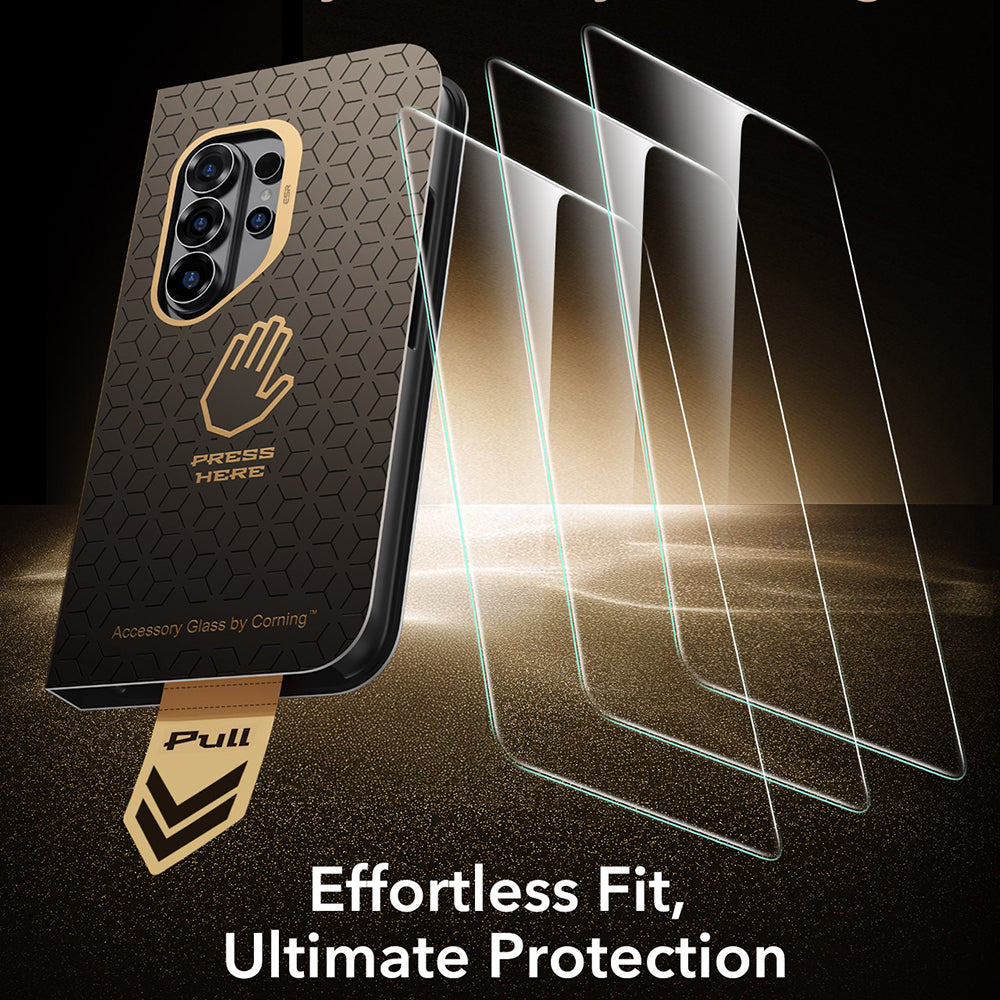 Schutzfolie ESR UltraFit Armorite Pro für Samsung Galaxy S26 Ultra S948, gehärtetes Glas, Full Glue