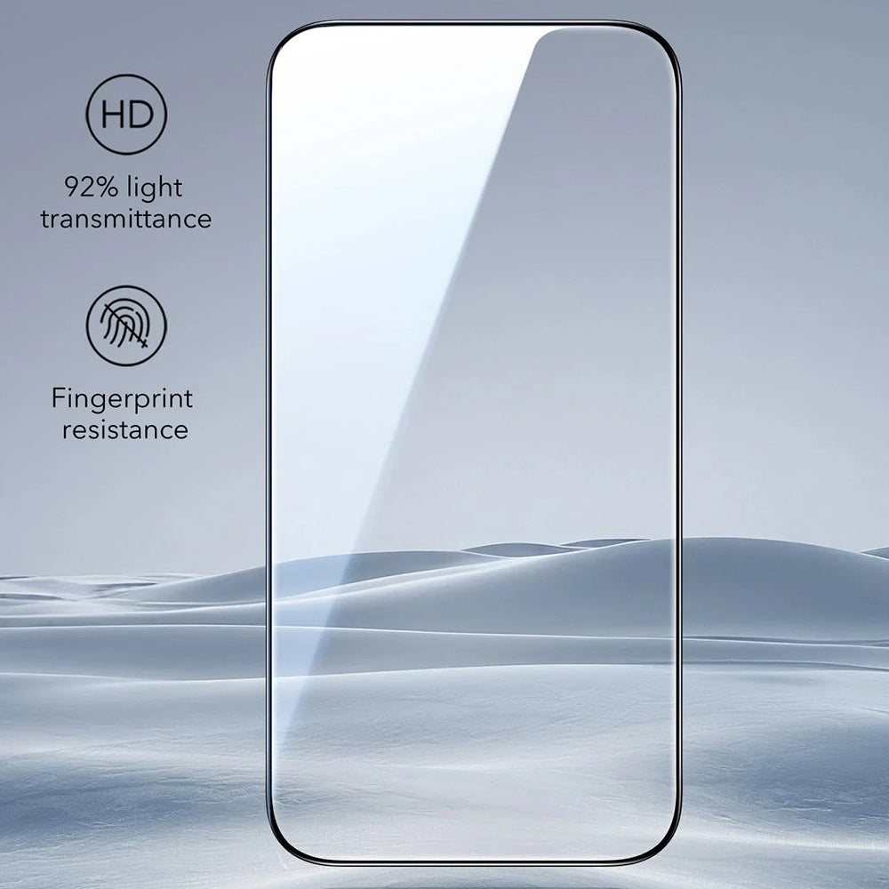 Beschermfolie ESR UltraFit voor Apple iPhone 17 Pro, Gehard Glas, Volledige Lijm, Set van 3 Stuks