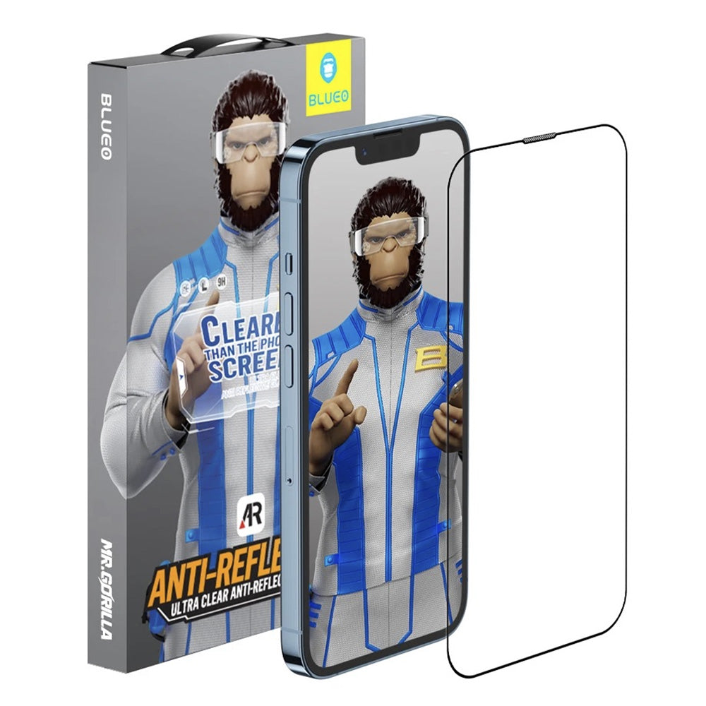 Film de protection écran extérieur Blueo Anti-Réfléchissant HD pour Samsung Galaxy Z Fold8 F971, Verre Trempé, Collage Complet, Noir