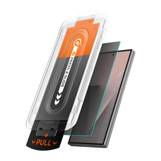 Film de protection écran extérieur Privacy Spigen GlastR EZ FIT Pro HD pour Samsung Galaxy Z Fold8 Ultra F976, Verre trempé, Collage intégral