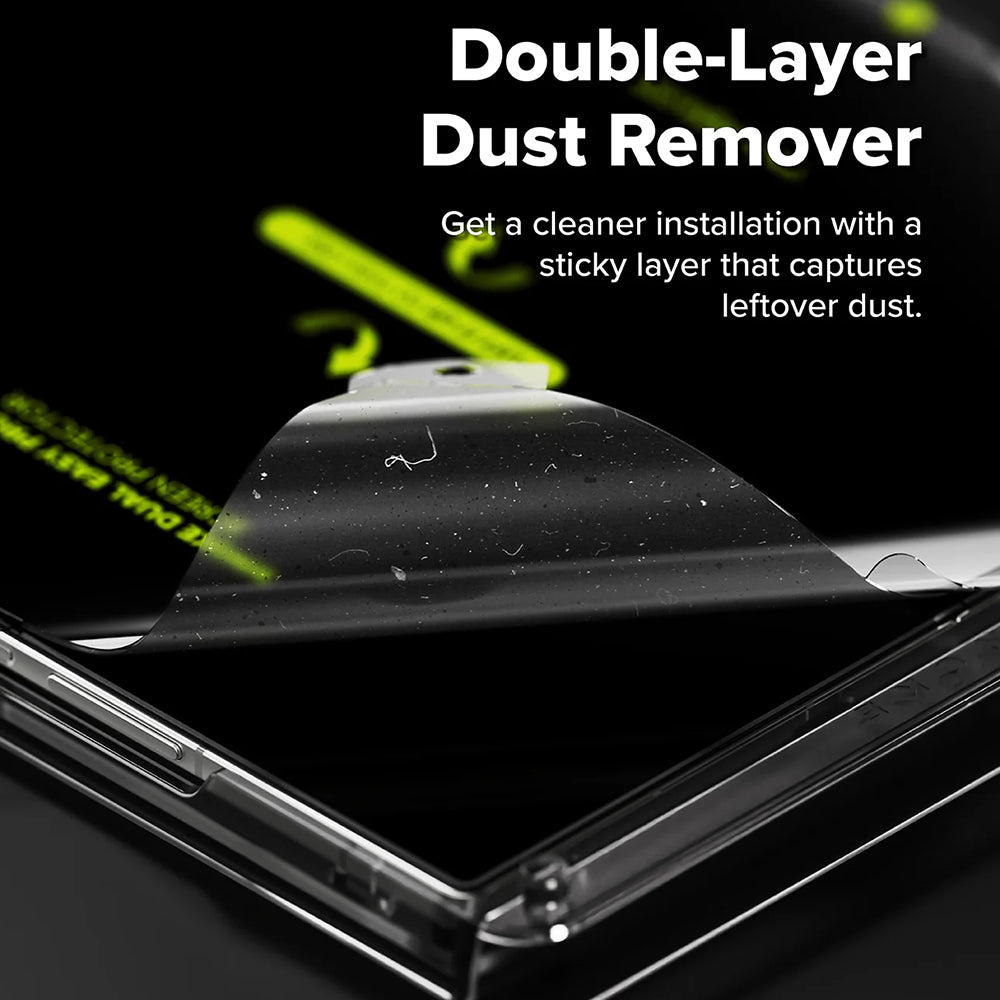Film de protection d'écran intérieur Ringke Dual Easy Pro pour Samsung Galaxy Z Fold7 F966, plastique, lot de 2 pièces