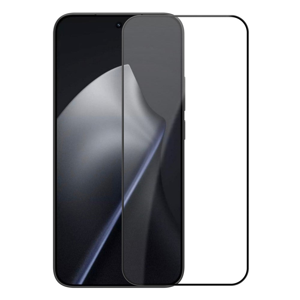 Nillkin CP+ Pro schermbeschermfolie voor Xiaomi 15T Pro / 15T, gehard glas, volledige lijm, zwart