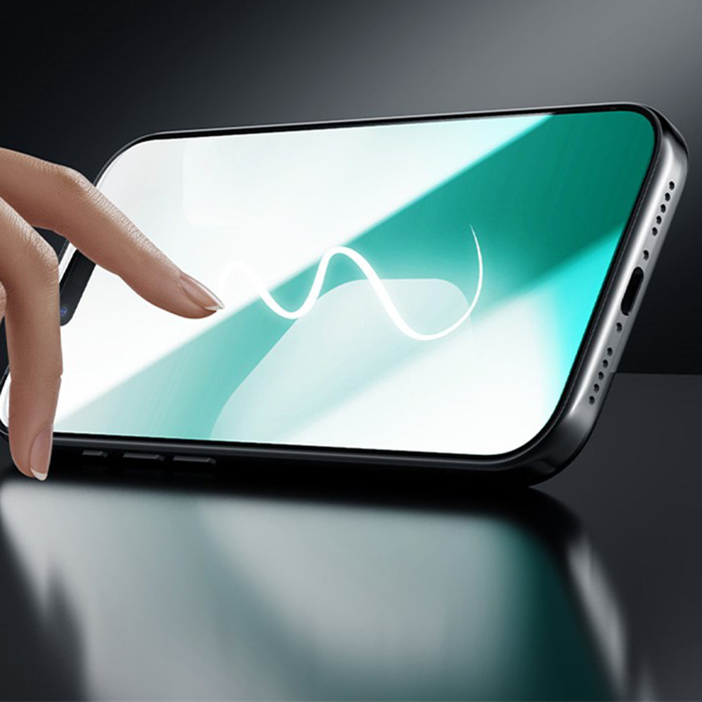 Film de protection d'écran Nillkin CP+ Pro avec applicateur pour Apple iPhone 17, verre trempé, colle intégrale, noir