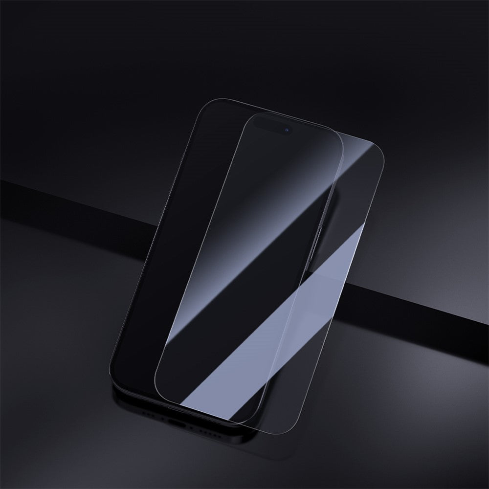 Film de protection d'écran Nillkin H+ Pro avec applicateur pour Apple iPhone 16 Pro Max, verre trempé, collage intégral