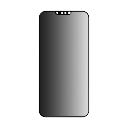 Film de protection écran Privacy Anank 1X Renforcé 360 pour Apple iPhone 17e / 16e / 14 / 13 Pro, Verre Sécurisé, Collage Complet, 2.5D