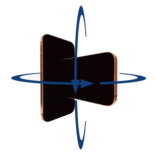 Anank 5X Reinforced 360 Privacy Screen Protector for Apple iPhone 17 Air, Tempered Glass, Full Glue, 2.5D