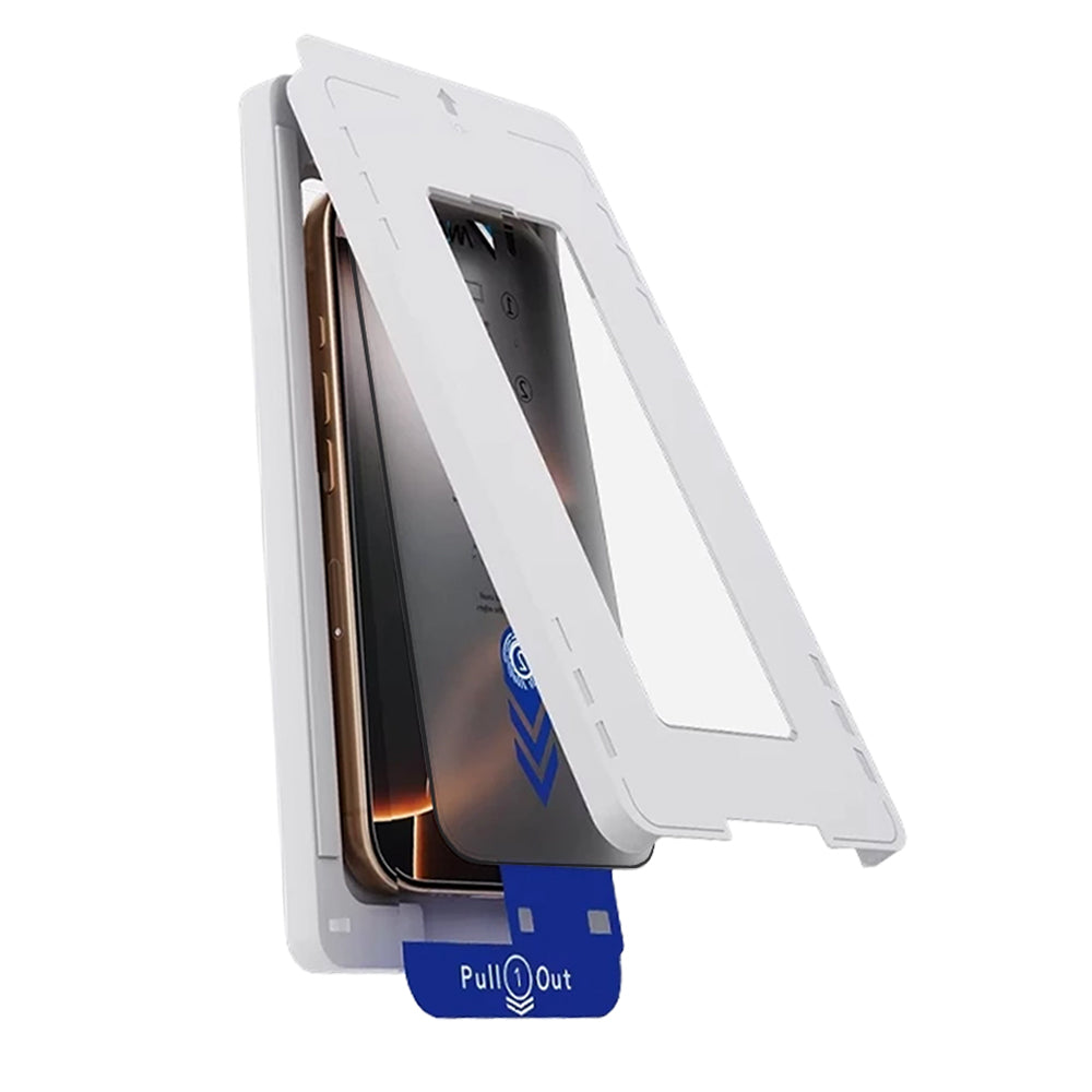 Schutzfolie Privacy Anank 5X Reinforced Applicator für Apple iPhone 17, gehärtetes Glas, Full Glue, 2.5D