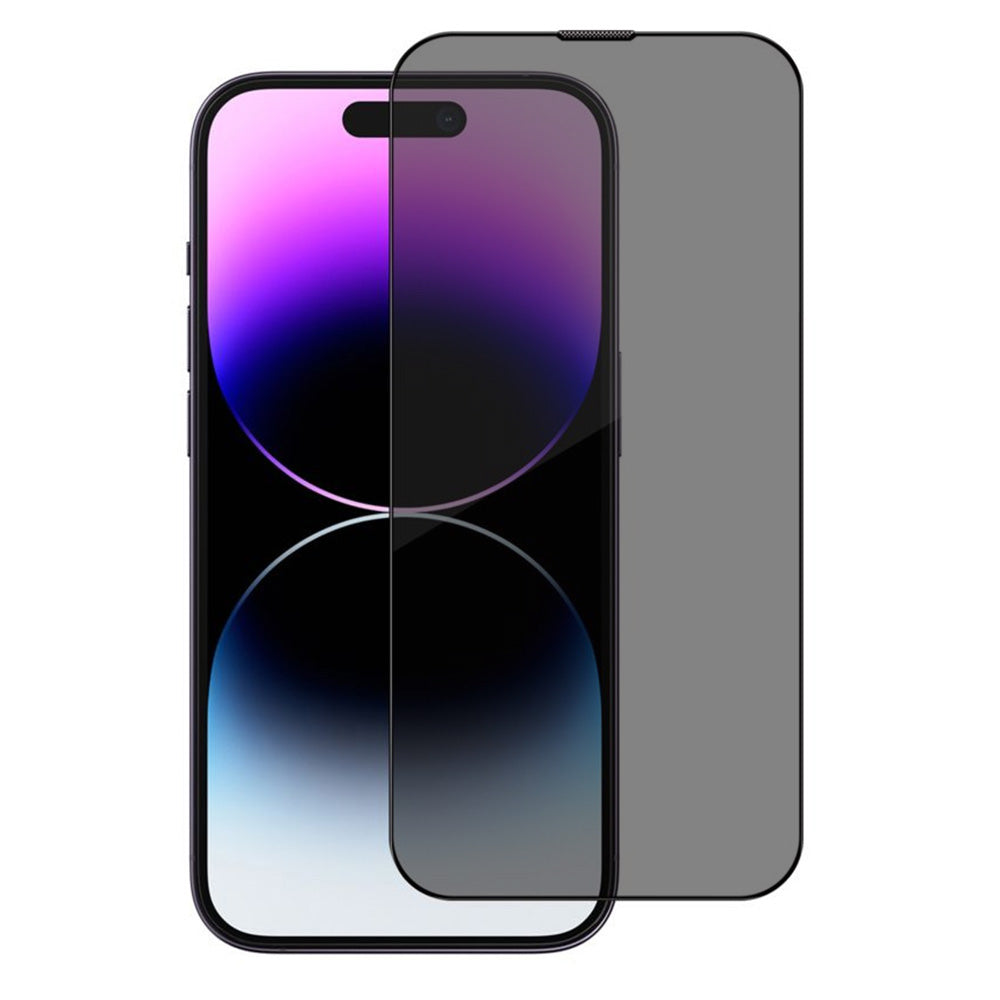 Beschermfolie Privacy Blueo Sapphire Applicator Pro voor Apple iPhone 17 Pro / 17 / 16 Pro, Gehard Glas, Volledige Lijm