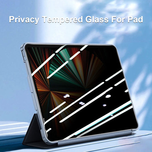 Privacy Screen Protector Folie Lito Classic voor Apple iPad Air 13 (2026) / Pro 13 (2025), Gehard Glas, Volledige Lijm, 2.5D