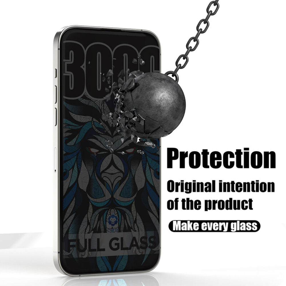 Film de protection Écran Privacy Lito D+ Max 300C pour Apple iPhone 17 / 16 Pro, Verre Trempé, Full Glue