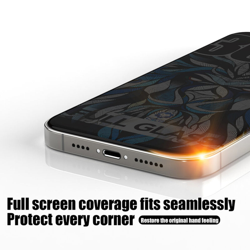 Privacy Screen Protector Lito D+ Max 300C voor Apple iPhone 17 Air, Gehard Glas, Volledige Lijm