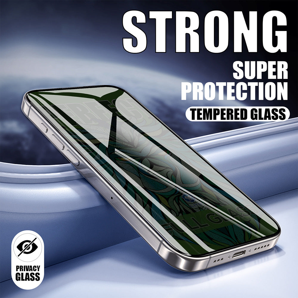 Beschermfolie Privacy Scherm Lito D+ Max Strong voor Apple iPhone 17 Pro, Gehard Glas, Volledige Lijm