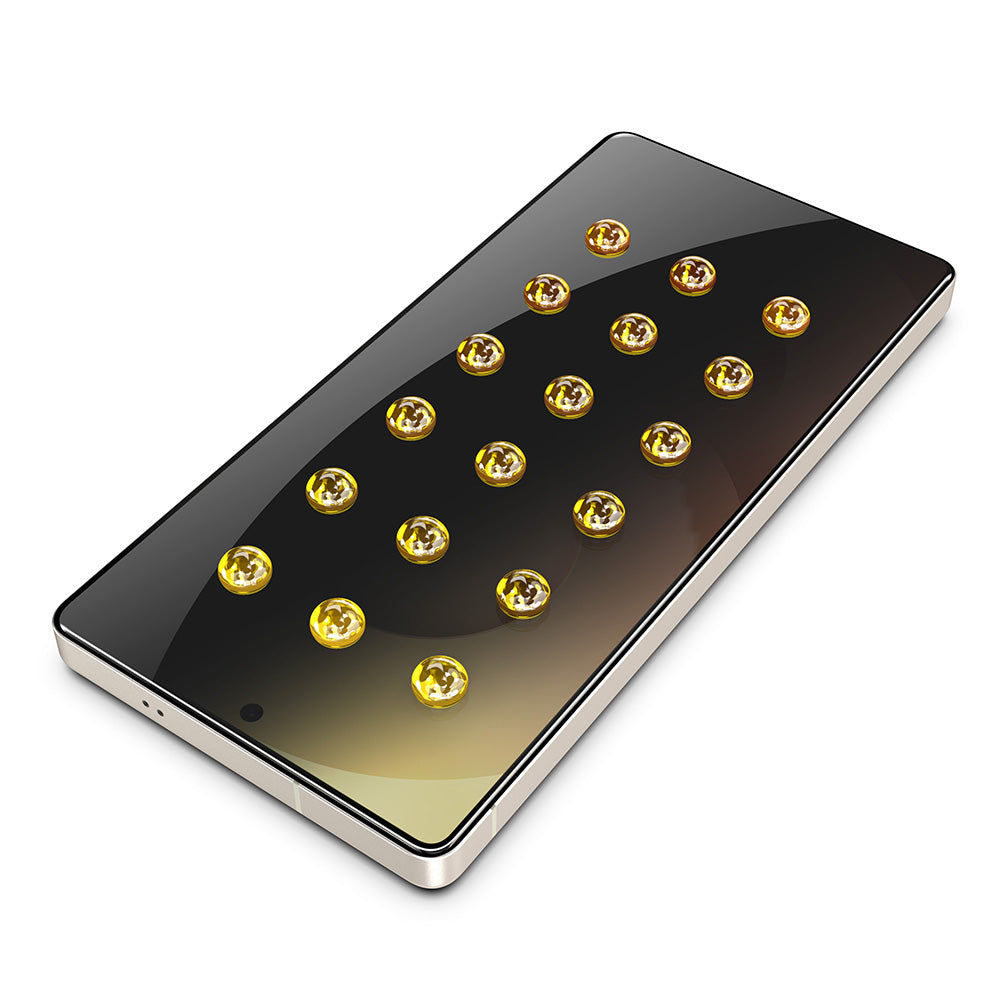 Beschermfolie Privacy Techsuit TitanGlass CrystalHD voor Samsung Galaxy S26 S942, Gehard Glas, Volledige Lijm, Set van 2 Stuks