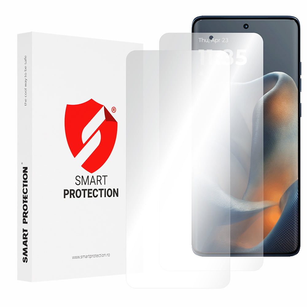 Film de protection écran Smart Protection Premium Classic pour Motorola Edge 60 Fusion / Edge 60, Plastique, Lot de 2 pièces